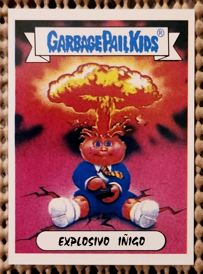 ADAM BOMB / EXPLOSIVO IÑIGO 1st Original Series 1 GPK PERUVIAN MINI STICKER RARE - Image 1 of 2