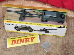 Vintage Meccano / Dinky 617 Volkswagon KDF & Anti-Tank Gun MIB - MINT!!!! - Picture 1 of 9