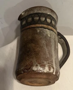 Studio Pottery Mid Century Design Pitcher Signed SYD - Picture 1 of 8