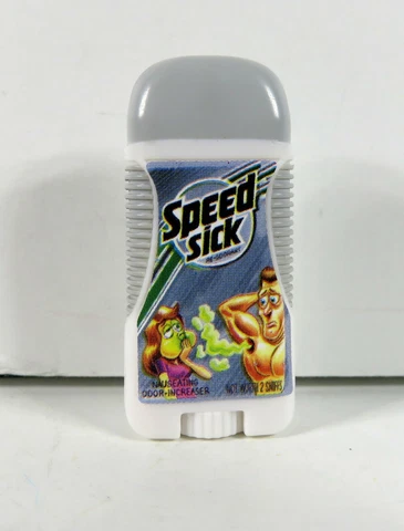 Worlds Smallest Wacky Packages Minis 3D Series 1 Speed Sick Figure NEW Cover