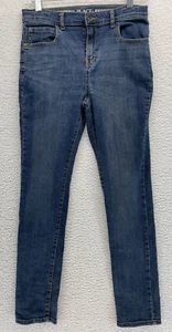 Childrens Place Girls 14 Blue Stretch Skinny Jeans Med Wash Adjustable Waist - Picture 1 of 11