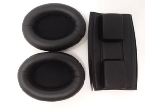 Genuine SENNHEISER Ear Pads Cushions + Headband for HD280 Headphones (bundle) - Picture 1 of 7
