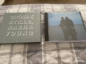 Crosby Stills Nash & Young American Dream Promo 1988 + Seals & Crofts Greatest - Picture 1 of 4