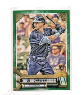 2022 Topps Gypsy Queen Green  #50 - Greg Deichmann - Chicago Cubs - Image 1 of 2