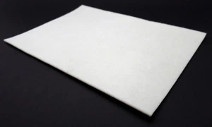 Felt Sheet Self Adhesive White 2mm Professional Quality Square From 5x5, 90x90cm - Picture 1 of 4
