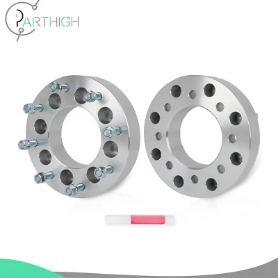 For Ford F250 8x170 Models with 8x200 Dually Wheels (2) 2" Thick Wheel Adapters - Image 1 of 4