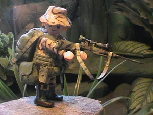 PLAYMOBIL CUSTOM US RANGER (ARVN) (VIETNAM-1967) REF-0086 BIS - Imagen 1 de 11