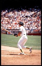1989 Barry Colla Oakland Athletics Jose Canseco Postcard #1