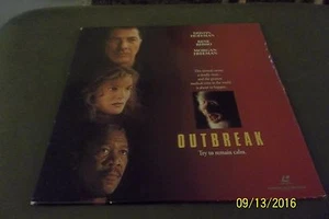 Laserdisc dustin hoffman rene russo morgan freeman outbreak - Picture 1 of 2
