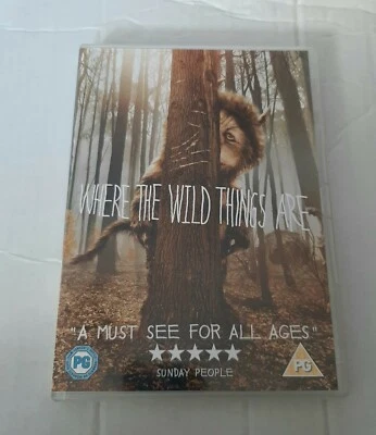 Where The Wild Things Are - DVD 2010 - PG Cert - Used but Good Condition  - Image 1 of 4
