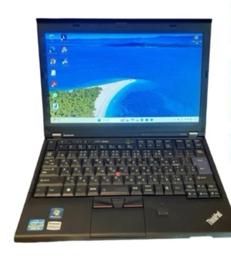 Lenovo ThinkPad Laptop X220 i5 2.1GHz 8GB HDD 320GB Windows 10 Bluetooth JP - Image 1 of 4