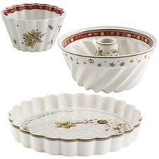VILLEROY & BOCH Winter Bakery Delight Kuchenform rund 28 cm Porzellan