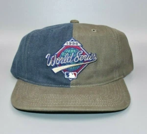 Vintage 1996 MLB World Series Logo Twins Enterprise Strapback Cap Hat - NWT - Picture 1 of 4