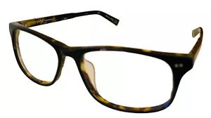 John Varvatos Rectangle Men Black Tortoise Eyewear Frame V202 56mm - Picture 1 of 7