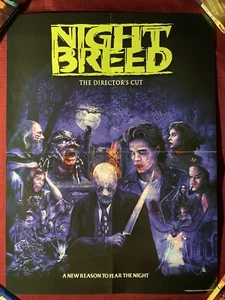 NIGHTBREED Movie Poster 18 X 24 Scream Factory - Imagen 1 de 1