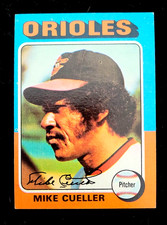 1975 TOPPS #410 MIKE CUELLAR VINTAGE CARD BALTIMORE ORIOLES