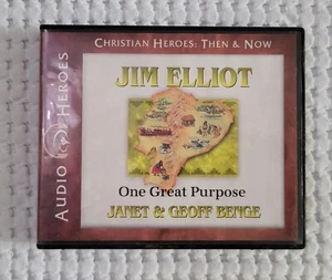 Christian Heroes: Jim Elliot: One Great Purpose Audio Heroes J. & G Benge 4 CDs - Bild 1 von 2