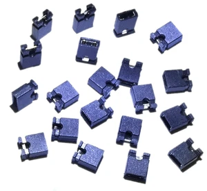 Neu 20x Standard 2.54mm Pullover Jumpers Festplatte DVD CD Motherboards #557 - Bild 1 von 1