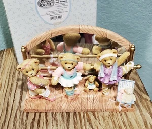 Cherished Teddies Bev Bertha Bethany Ballerinas #104692 Händler Exklusiv Neu  - Bild 1 von 5