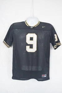 Nike Purdue Boilermakers #9 Fußball Trikot schwarz Größe Jugend XL (Herren M?) NCAA - Bild 1 von 9