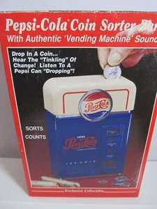 VINTAGE 1998 PEPSI COLA SODA MACHINE COIN COUNTER SORTER - Picture 1 of 5
