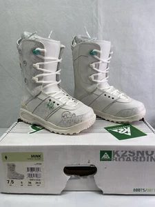 K2 Damengröße 7,5 (38) Nerz Snowboardstiefel weiß neu im Karton 24,5 cm - Bild 1 von 6