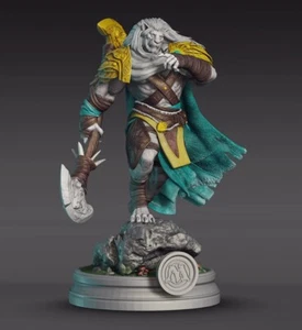 1/24 figurines en résine modèle Fantastique Lion Warrior non assemblé Non peint - Photo 1 sur 2