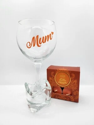 Personalised Gin Glass and Shearer Candle Tealight Set - Ideal Relaxing Gift Set - Image 1 of 2
