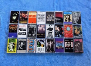 ALTERNATIVE ROCK 24 Cassette Tape Lot Violent Femmes Iggy Pop Siouxsie Adam Ant - Picture 1 of 3