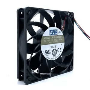 120mm 48V Lüfter AVC 12025 0,48A DBTB1225B8F PWM 120X120X25mm Server Lüfter - Bild 1 von 4