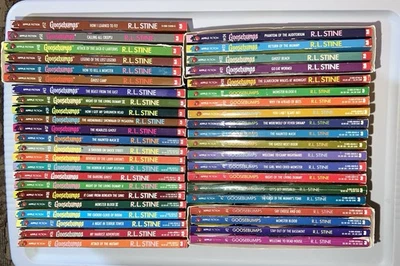 Goosebumps RL Stein Vintage 90's First Print Scholastic Book lot + Give Yourself Foto 1 de 4