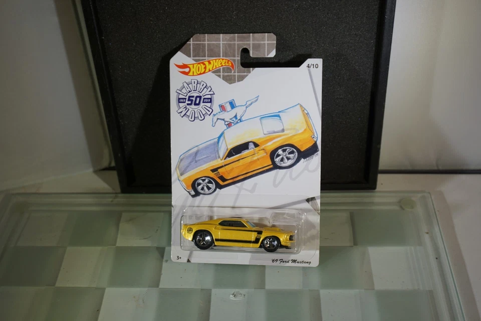 H - Hot Wheels Ford Mustang (1969) Larry Woods 50th (#2333) Foto 1 de 1