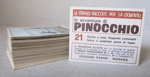 PINOCCHIO (LE AVVENTURE DI)-PANINI 1972-LOTTO 129 FIGURINE TUTTE DIVERSE-NUOVE - Foto 1 di 11