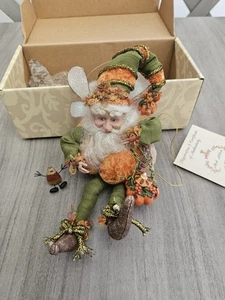 Hada pastel de calabaza Mark Roberts con cesta edición limitada  - Imagen 1 de 18