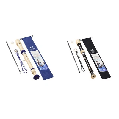 German Style Soprano Recorder Music Instrument for Adult Beginners Amateurs - Image 1 of 2