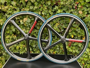 Cult Vintage AEROSPOKE wheel set clincher 28" - eye-catcher 10sp. early Version - Bild 1 von 24