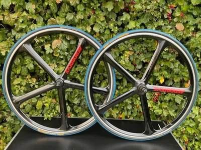 Cult Vintage AEROSPOKE wheel set clincher 28" - eye-catcher 10sp. early Version - Bild 1 von 4