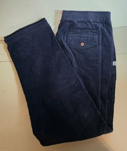 Birdwell Beach Britches Pants Mens XL Size 38x33 Navy Blue Chino Corduroy Casual - Picture 1 of 6