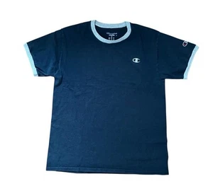 Vintage Champion T-shirt It’s A Navy Hew And Size Medium - Picture 1 of 6