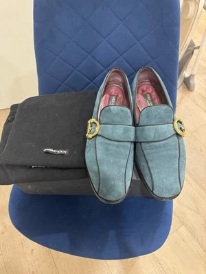 Dolce & Gabbana Deep Jade 男式乐福鞋 9 码 — 第 1/4 张图片