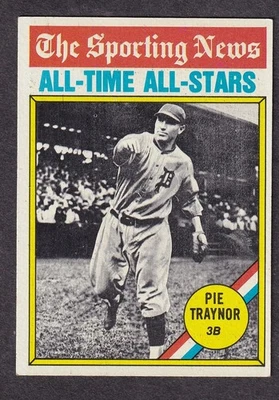 1976 Topps All-Time All-Stars Baseball card #343 Pittsburgh Pirates Pie Traynor - Image 1 of 2