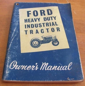 Manual del propietario de tractor industrial de servicio pesado Ford serie 4000-4140 - Imagen 1 de 10