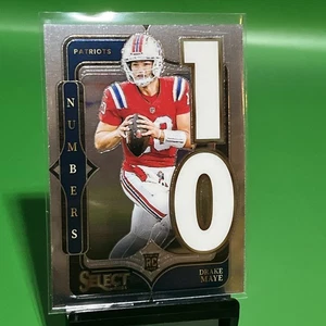 2024 Panini Select - Select Numbers Drake Maye #20 (RC) - Picture 1 of 4