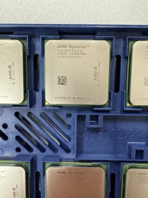 Vintage & New AMD Dual Core Opteron 280 2x2.4GHz Socket 940 CPU OSA280FAA6CB - Image 1 of 3