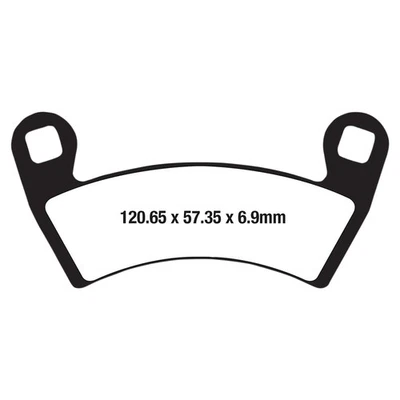 EBC R Series Long Life Sintered Brake Pads for 2017-2019 Polaris Ranger EV Front - Image 1 of 2