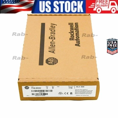 Nuevo Módulo de Salida Analógica Sellado AB 1746-NIO4V SLC 500 1746NIO4V EE. UU. Impuestos Gratuitos Foto 1 de 4