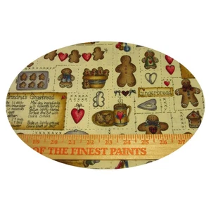 1-1/2 Yards Dianna Marcum Omas Lebkuchen Patchwork Baumwollstoff - Bild 1 von 2