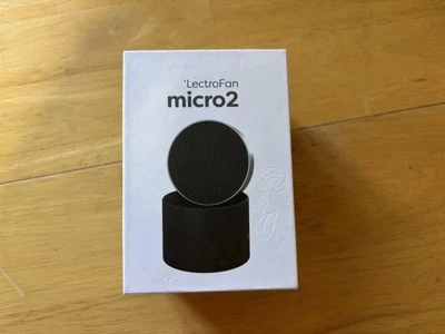 Lectrofan Micro2 Sleep Sound Machine  Bluetooth  Speaker Fan White Noise , Ocean - Image 1 of 4