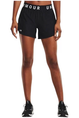 Under Armour Women's Play Up 5-inch Shorts Black - Image 1 of 2