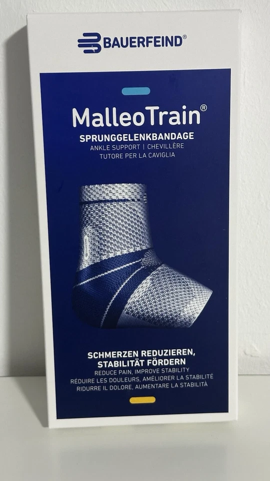 Bauerfeind MalleoTrain Sprunggelenkbandage – Größe 3 rechts – Neu & OVP